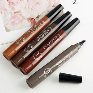 4 POINTS EYEBROW PEN - 5 COLORS